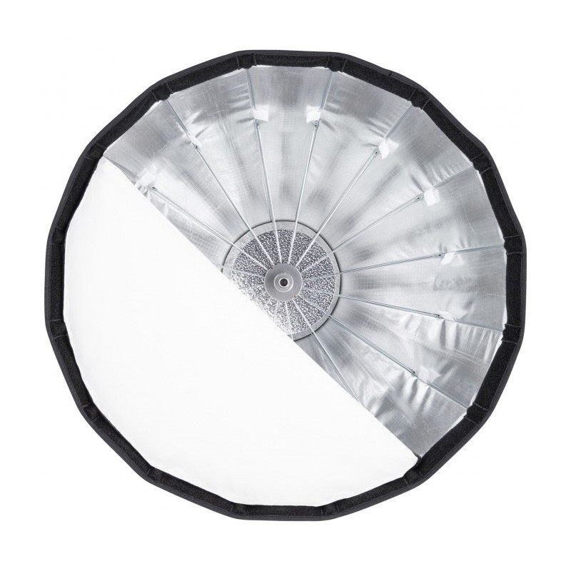 DFST 15 Contre cache Ø15 cm métallique argent pour Beauty Dish Switch