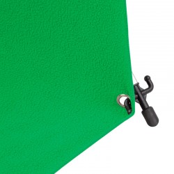 X-Drop Pro Kit support + fond Chromakey Vert + sac - 2,40 x 2,40 m