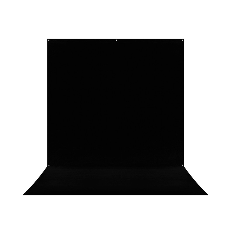 X-Drop Pro Fond stretch cyclo Noir Intense - 2,40 x 3,90 m