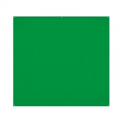 Fond stretch Chromakey Vert - 2,40 x 2,40 m (sans support)