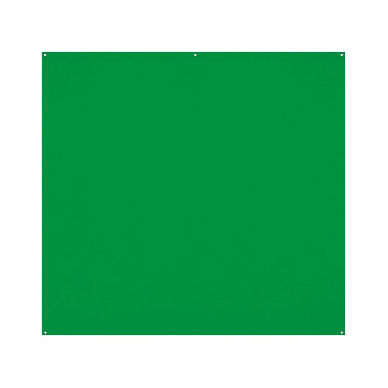 Fond stretch Chromakey Vert - 2,40 x 2,40 m (sans support)