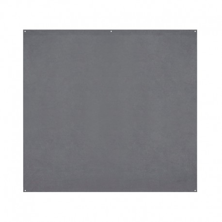 Fond stretch Gris neutre - 2,40 x 2,40 m (sans support)