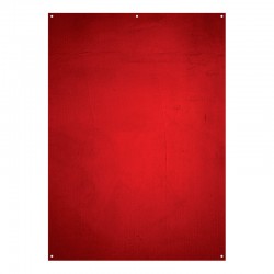 Fond X-Drop Pro Aged Red Wall Tissu - 1.50 x 2.10 m (sans support)