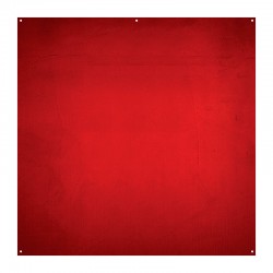 Fond X-Drop Pro Aged Red Wall Tissu - 2.40 x 2.40 m (sans support)