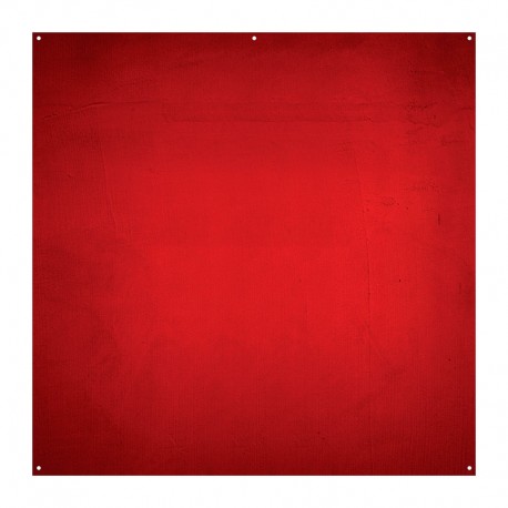 Fond X-Drop Pro Aged Red Wall Tissu - 2.40 x 2.40 m (sans support)