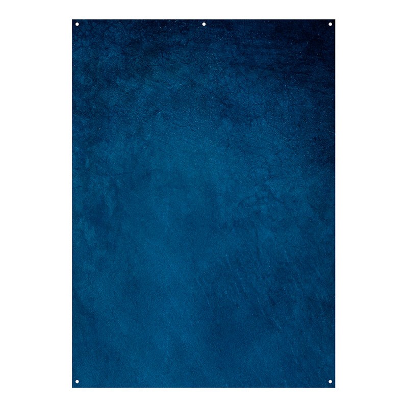 Fond X-Drop Pro Blue Concrete Tissu - 1.50 x 2.10 m (sans support)