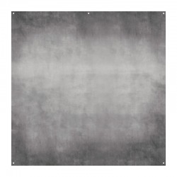 Fond X-Drop Pro Vintage Gray Tissu par Glyn Dewis - 2.40 x 2.40 m (sans support)