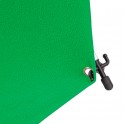 Fond stretch cyclo Chromakey Vert - 2,40 x 3,90 m (sans support)