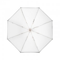 Parapluie parabolic Blanc 24p, 60cm de diamètre