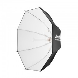 Parapluie parabolic Blanc 24p, 60cm de diamètre