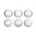 VSA-GS4 Set gobos GEO