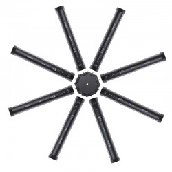 TL30-K4 Kit 4 tubes Led RGB 8W