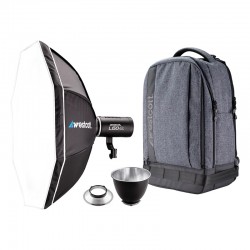 L60-B Kit Sac à dos 1 torche + accessoires