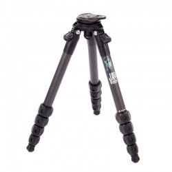 Trépied carbone 5 sections Noir 26 mm avec base mise à niveau