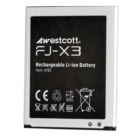 FJ-X3 Batterie Lithium-ion polymere FJ-X3 Batterie Lithium-ion polymere