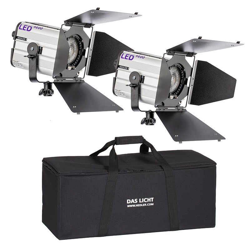 TWIN KIT LED 1400 - 2 Profilux LED 1400 + 2 Coupe flux + Sac