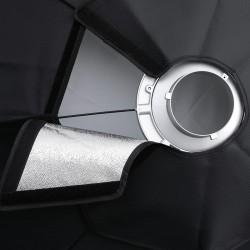Boîte à lumière Octogonale 140 cm + Grille + Monture S
