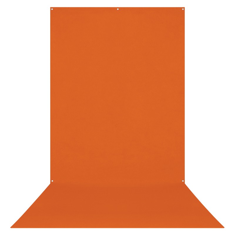 X-Drop Fond stretch cyclo Tiger Orange - 1.5 x 3.7m