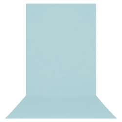 X-Drop Fond stretch cyclo Pastel Blue - 1.5 x 3.7m