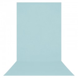 X-Drop Fond stretch cyclo Pastel Blue - 1.5 x 3.7m