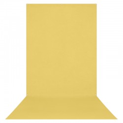 X-Drop Fond stretch cyclo Canary Yellow - 1.5 x 3.7m