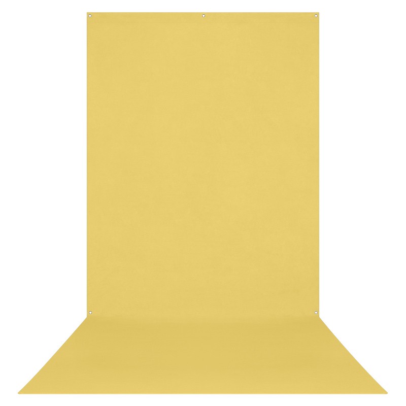 X-Drop Fond stretch cyclo Canary Yellow - 1.5 x 3.7m