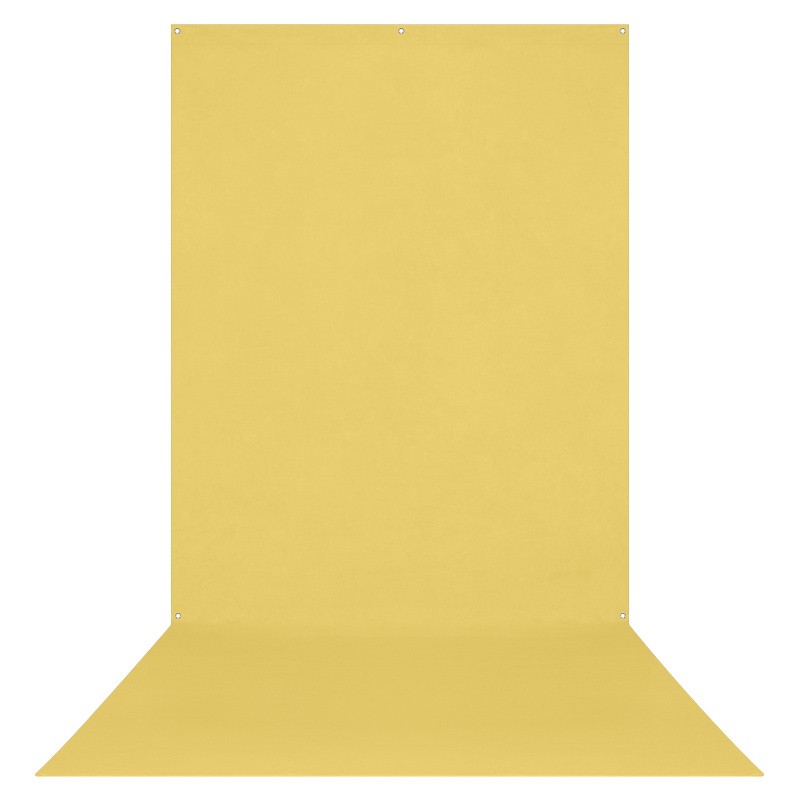 X-Drop Fond stretch cyclo Canary Yellow - 1.5 x 3.7m