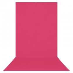 X-Drop Fond stretch cyclo Dark Pink - 1.5 x 3.7m