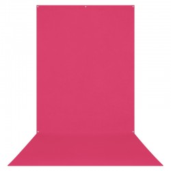 X-Drop Fond stretch cyclo Dark Pink - 1.5 x 3.7m