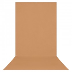 X-Drop Fond stretch cyclo Brown Sugar - 1.5 x 3.7m