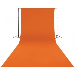 Fond stretch Tiger Orange - 2.70 x 6 m