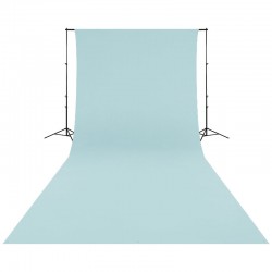 Fond stretch Pastel Blue - 2.70 x 6 m