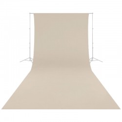 Fond stretch Buttermilk White - 2.70 x 6 m