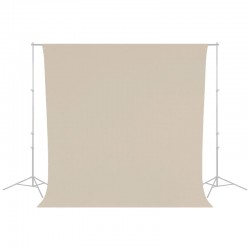 Fond stretch Buttermilk White - 2.70 x 3 m