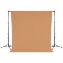 Fond stretch Brown Sugar - 2.70 x 3 m