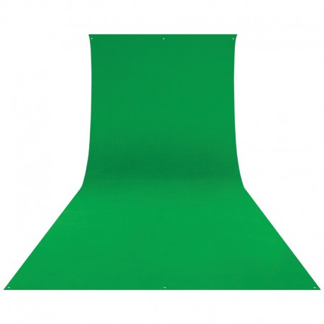 Fond stretch Chromakey Vert - 2.70 x 6 m