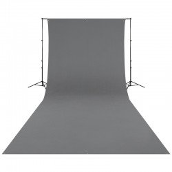 Fond stretch Gris Neutre - 2.70 x 6 m