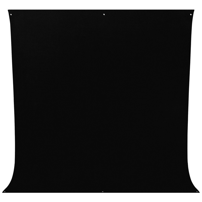 Fond stretch Noir intense - 2.70 x 3 m