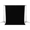 Fond stretch Noir intense - 2.70 x 3 m