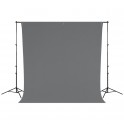 Fond stretch Gris Neutre - 2.70 x 3 m