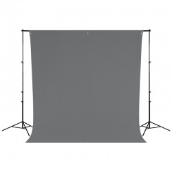 Fond stretch Gris Neutre - 2.70 x 3 m