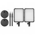 PL 24Vario - Kit 2 panneaux Led de table (avec pieds et plateaux)