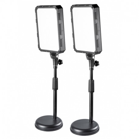 PL 24Vario - Kit 2 panneaux Led de table (avec pieds et plateaux) PL 24Vario - Kit 2 panneaux Led de table (avec pieds et plateaux)