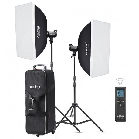 Kit 2 torches Led SL100D + accessoires