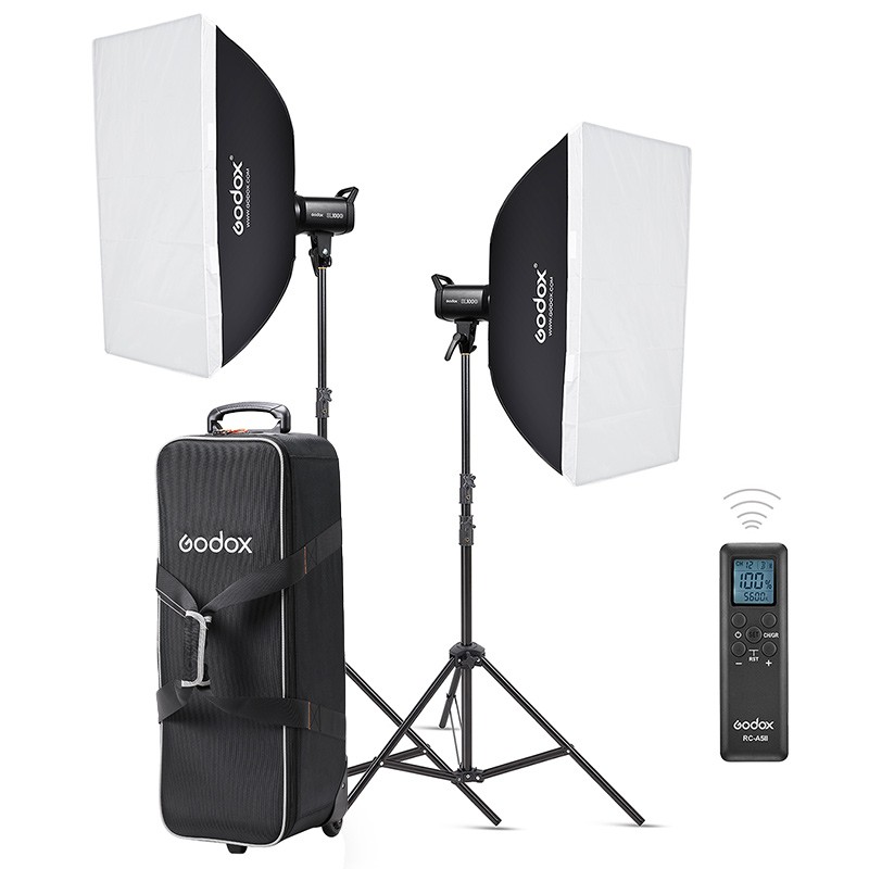 Kit 2 torches Led SL100D + accessoires