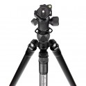 Trépied Aluminium 3 sections Noir 29 mm + rotule AirHed PRO Noire