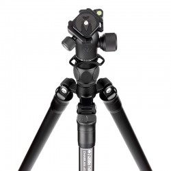 Trépied Aluminium 3 sections Noir 29 mm + rotule AirHed PRO Noire