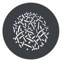 GP-GS1 Gobo set 1 - 6 pièces MG1200BI