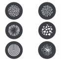 GP-GS2 Gobo set 2 - 6 pièces MG1200BI