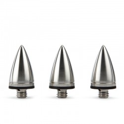 Set de 3 pointes acier inox